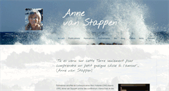 Desktop Screenshot of annevanstappen.be